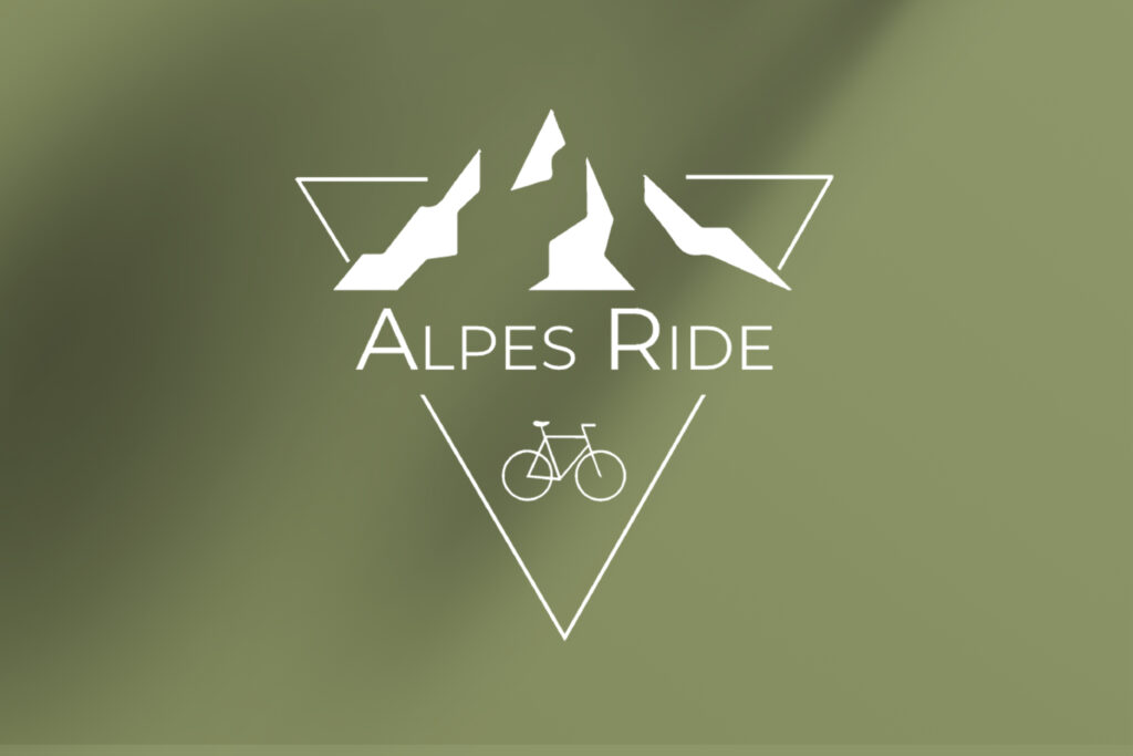 logo de alpes ride produits et créer par Alpes ride